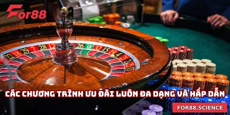 Các chương trình ưu đãi luôn đa dạng và hấp dẫn